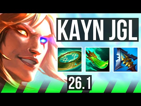 KAYN vs CHO'GATH (JGL) | Phase Rush | EUW Challenger | 26.1