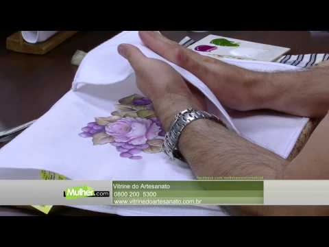 Mulher.com - 13/08/2015 - Pintura adesivada em tecido - Luis Moreira PT1