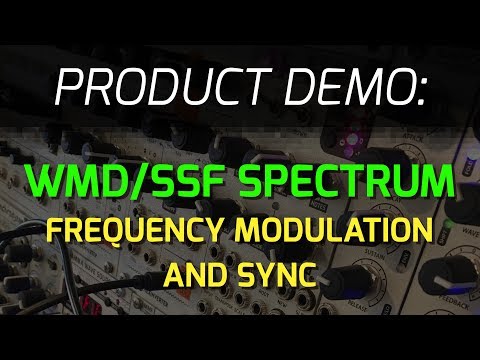 WMD / SSF SPECTRUM FM and Sync Demo