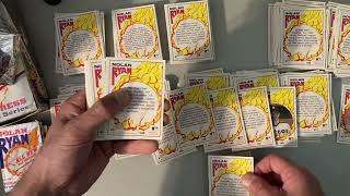 Nolan Ryan Pacific Texas Express Series 2 Ghostwriting Hunt!! Wax Box Break and Set Creation