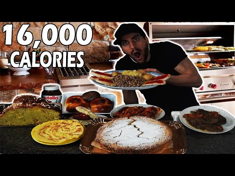 5 KG MENU' DI PASQUA CHALLENGE - 16,000 Calorie  -CHEAT DAY - MAN VS FOOD #happyeaster#Pakieats#eats