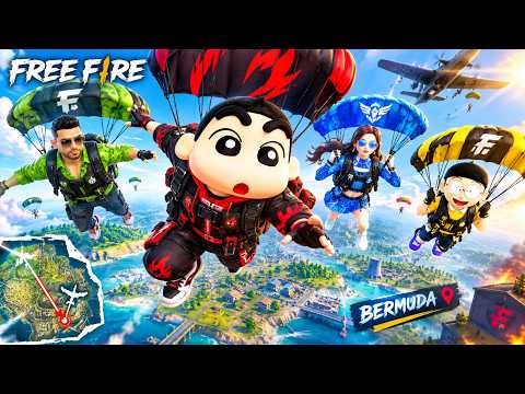 Shinchan Or Jack 😱 Gye Freefire World 💥🤯 Game Khelne Indian Theft Auto Simulator 💯