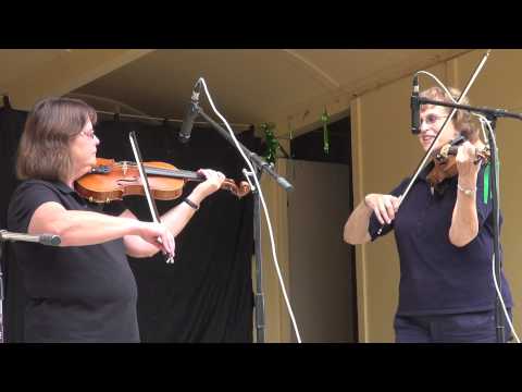 2013-08-03 Twin Fiddle Division - Sue Condit and Andi Skelton - Ukiah Fiddle Contest 2013