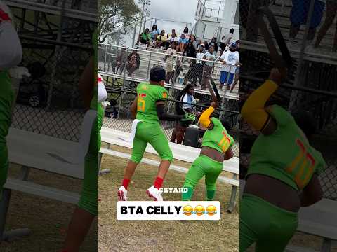This BTA celly was wild😂🔥 #bta #footballshorts #footballmemes #memes #footballfunny #viralvideo