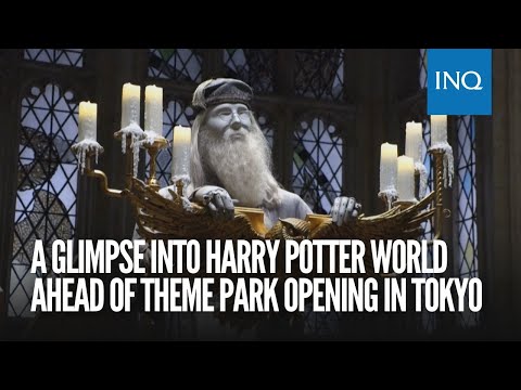 A glimpse into Harry Potter world ahead of theme park opening in Tokyo