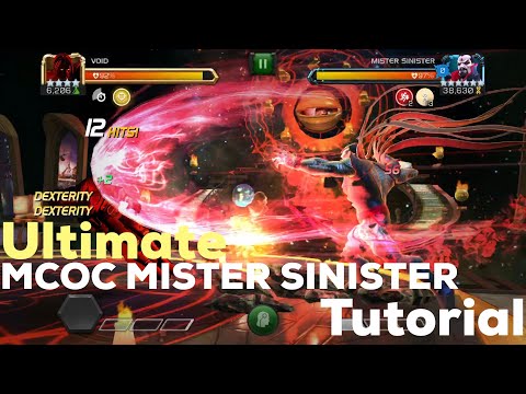 How to Beat Uncollected MISTER SINISTER Easily MCOC! Pro tips! Perfect guide!