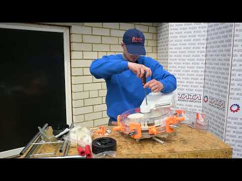 Ручная сеялка колесо однорядная 7A2 TΛTΛ рулонного типа