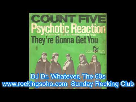 Count Five, Psychotic Reaction, garage rock punk original 45 from the 60s, 1966