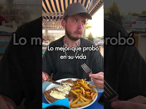 🇦🇷británico prueba milanesa por primera vez🇦🇷