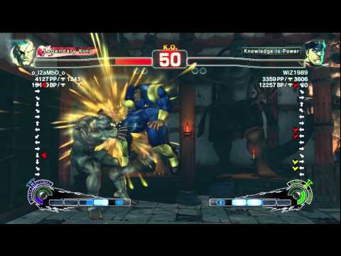 SSF4 AE o_l2aMbO_o Sagat Vs Wiz1989 Bison