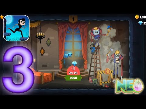 Hotel Transylvania Adventures: Gameplay Walkthrough Part 3 - Lobby Level 9 - 11 (iOS, Android)