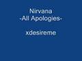 Nirvana All Apologies