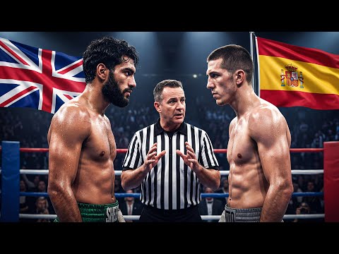 Rising Star Showcase! Hamzah Sheeraz (GBR) vs Nicolas Pitto (ESP) | Boxing Fight Highlight
