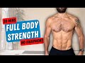 20 Min FULL BODY STRENGTH HIIT With No Equipment