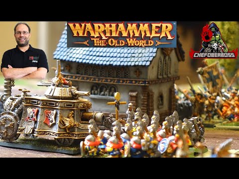 Erster Schlachtbericht: Warhammer The Old World - Zwergen Bergstädte vs. Imperium der Menschen