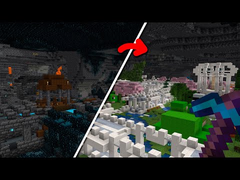 Eu Transformei Uma CIDADE ANCESTRAL no MINECRAFT