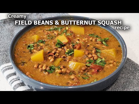Creamy Field Beans & Butternut Squash Curry – The Ultimate Comfort Food!