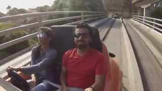 Autopia Ride - Tomorrowland Attractions - Disneyland  - POV - Full Ride