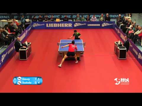 Simon Gauzy vs Masaki Yoshida (TTBL SELECTED)