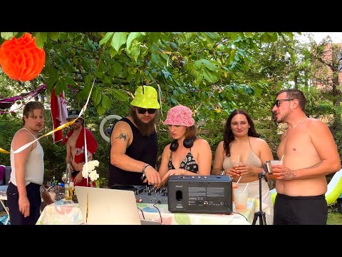 Trance Techno Mix I Summer Closing Poolparty DJ Set I Friddy x Elyza (Fryza)