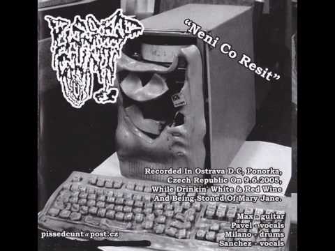 PISSED CUNT (czech rep.) off the split 4 way CD w/Warsore/Necrocannibalistic Vomitorium/Formaldehyde