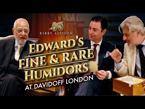 Edward Sahakian’s Rare Humidor Collection | Davidoff Of London | Kirby Allison