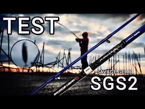 TEST SGS2 SAVAGE GEAR shore jigging 20 80 grammi