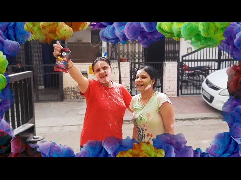 Holi Celebrations | Making Gujias | A Fun Day Filled With Colors | Yashree