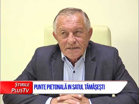 PUNTE PIETONALĂ ÎN SATUL TĂMĂȘEȘTI