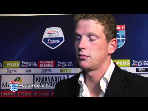 Leon ter Wielen na PEC Zwolle - AZ