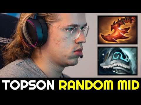 TOPSON Random Mid Viper with Overwhelming Blink Build Dota 2