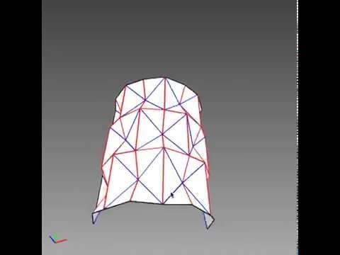 Folding Waterbomb Crease Pattern