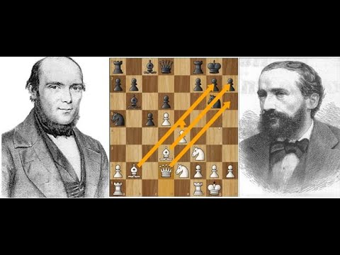 The Evans Gambit from a Chess Great !! Adolf Vs Johannes Zukertort in the year 1869