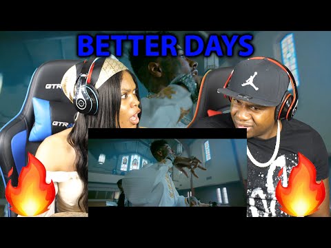 BLUEFACE ft. OgBobbyBillion - OUTSIDE (BETTER DAYS) (Official Music Video) REACTION