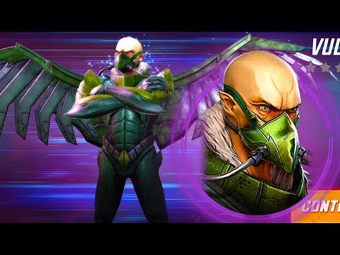 Vulture Unlock & Rank Up! - MARVEL Strike Force
