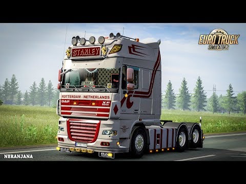 ETS 2 Mod | DAF XF 105 by Stanley v 1.6 [ETS2 v1.36]