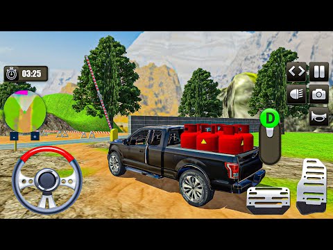 Offroad Cargo Pickup Truck Driving Simulator - Adventure Ranger - Android Gameplay