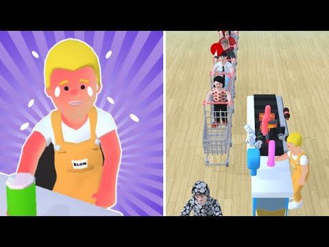 New Release - Hyper - Hybrid Casual - Strong Cashier - Gameplay Walkthrough (iOS & Android) - YouTube