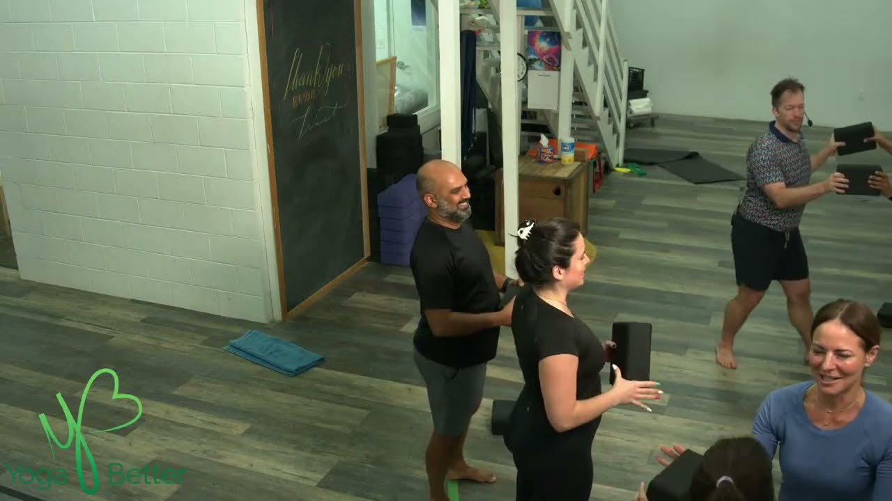 Level 3 - 7:30pm w/ ANDREW 10.7.24 YOGA BETTER ON LINE! (class starts @ 00:07:10; ends @ 01:09:27)