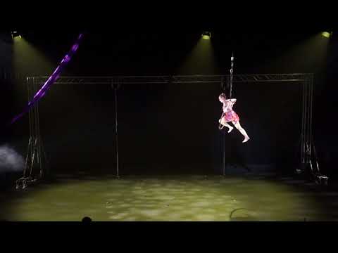 Pole Star 2018 Aerial Hoop Amateur Champion -  Rebecca Owen
