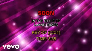 LeAnn Rimes - Soon (Karaoke)