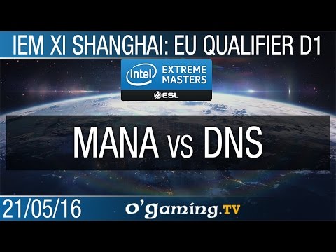 MaNa vs DnS - IEM XI Shanghai: Europe Qualifier - Day 1