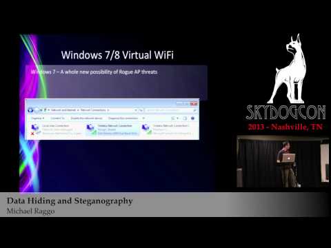 SkyDogCON 2013: Data Hiding & Steganography - Michael Raggo