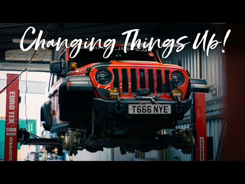 New Suspension for our Jeep Wrangler JL | AEV 2.5" DualSport RT Lift Kit Install