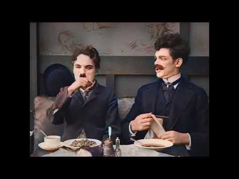Charlie Chaplin - The Immigrant (Laurel & Hardy) Colorization