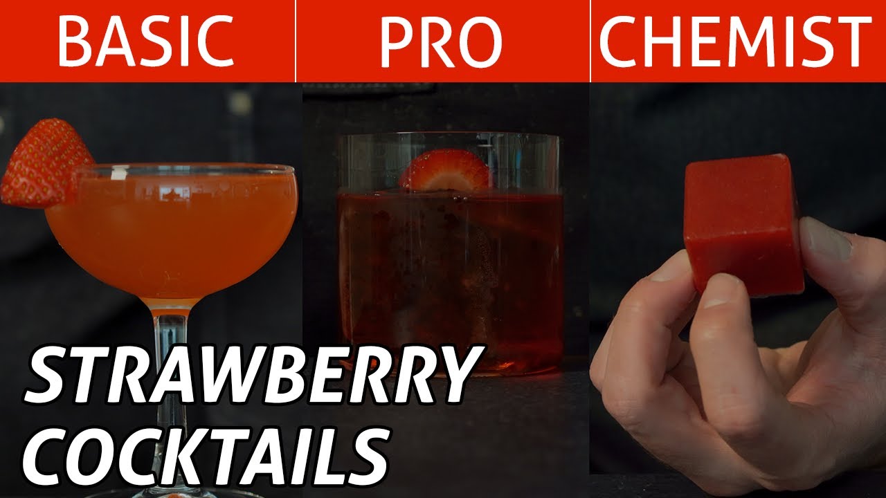 Strawberry Cocktails - 3 Ways