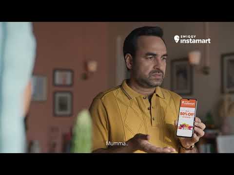 Fresh veggies on aapka instant supermarket | Swiggy Instamart ft. Pankaj Tripathi & Amruta Subhash