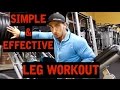 Simple & Effective LEG WORKOUT | Prep Life Ep. 9 (Natural Teen Bodybuilder Zach McAdam)