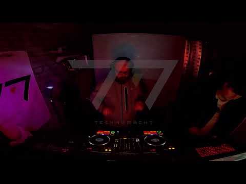 Technomacht LIVE set #134  [Techno, Minimal, Dark Techno] Dj Vandit [EE] b2b Knartz [EE] @ BUNKER…