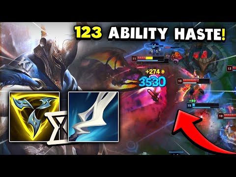 PANTHEON FULL ABILITY HASTE